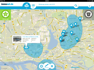 Jüngster "Anwendungsfall": Die Immonet iPad-App