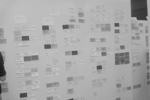 Alle Aufgaben gesammelt als Post-its