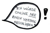 Die Probanden müssen wirklich passen